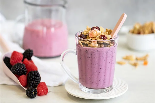 cum se face un shake cu iaurt natural