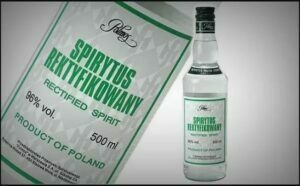 Vodka Spirytus este făcută în Polonia